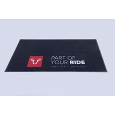 SW MOTECH SW-MOTECH BIKE CARPET 2.0X1.0 M. RECTANGULAR. BLACK. IMPRINT WHITE/RED.