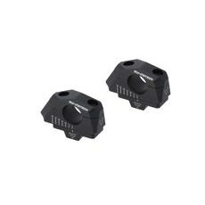 SW MOTECH VARIABILNÍ ZVÝŠENÍ ŘÍDÍTEK O PRŮMĚRU 28MM, H 28, ČERNÉ