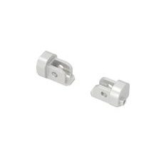 SW MOTECH MOUNTING KIT FOR ION FOOTREST SILVER. HONDA CRF1100L AFRICA TWIN / ADV SPORTS.