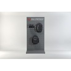 SW MOTECH SALES DISPLAY - ROOM WITH EQUIPMENT TOPIC: ION TANK BAGS, TAIL BAGS AND ACCESSORIE
