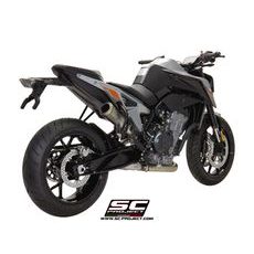 VÝFUKOVÝ SYSTÉM SC PROJECT PRO KTM - 790 DUKE (2018 - 2020) - S1-GP MUFFLER, TITANIUM