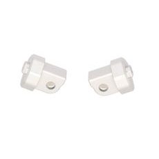 SW MOTECH MOUNTING KIT FOR ION FOOTREST SILVER. CFMOTO 800MT-X (24-).