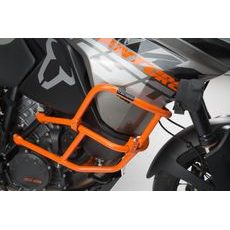 SW MOTECH HORNÍ PADACÍ ORIG. KTM CRASH BAR ORANGE. 1290 SADV R / S (16-), 1090 ADV (16-)