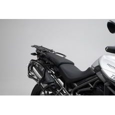 SW MOTECH TRIUMPH - TIGER 800 - BOČNÍ NOSIČE ČERNÉ, TYP PRO, TRIUMPH TIGER 800 MODELY (10-).