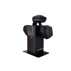 SW MOTECH SALES DISPLAY WITH EQUIPMENT THEME: URBAN SIDE CASE URBAN TOP CASE. SLC BASE.