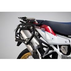 SW MOTECH SADA OFF-ROAD PRO NOSIČE ČERNÉ. HONDA AFRICA TWIN / ADV SPORT (18-).