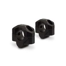 SW MOTECH ZVÝŠENÍ ŘÍDÍTEK 28 MM,20 MM NAHORU, ČERNÉ