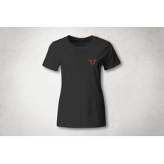 SW MOTECH T-SHIRT CORE LINE. BLACK. WOMEN. SIZE XL.