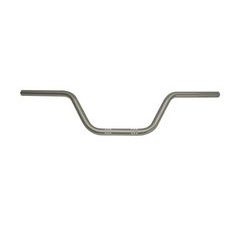 ŘÍDÍTKA ACCOSSATO HB017 HHINÍKOVÉ PROVEDENÍ S KONSTANTNÍM PRŮMĚREM 22 MM – PRO PITBIKE STŘÍBRNÁ