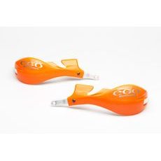 SW MOTECH EGO VÝZTUHY KIT ORANŽOVÁ. VČETNĚ UPEVŇOVACÍHO MATERIÁLU NA KÓNICKÁ ŘÍDÍTKA