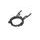 SW MOTECH ION tank ring Black. Harley-Davidson Sportster S.