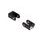 SW MOTECH Mounting kit for ION footrest Black. XRV650/750 (87-03) XL600V (87-99) CRF1000