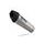 Koncovka výfuku Slip-on GPR NEW GRAND PRIX EVO TITANIUM K.181.GPAN.TO Broušený titan vč. propojovací trubky