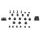 SW MOTECH Adapter kit  pro nosiče řady PRO na  Givi MonoKey. pro 2 kufry