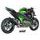 Výfukový systém SC PROJECT pro KAWASAKI - Z 800 e version (2012 - 2016) - conical Muffler, matt Carbon fiber, with Carbon fiber end cap