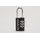 SW MOTECH Zámek na moto zavazadla černá. Kombinační zámek.