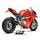 Výfukový systém SC PROJECT pro DUCATI - PANIGALE V4 - V4 S (2021) - S1 Muffler, Titanium, with Carbon fiber end cap, with de-cat link