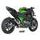 Výfukový systém SC PROJECT pro KAWASAKI - Z 800 e version (2012 - 2016) - GP-M2 Muffler, Carbon fiber, with CNC machined exit pipe