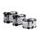 SW MOTECH Adventure set TRAX ADV Silver. CFMoto 800MT-X (24-).