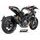 Výfukový systém SC PROJECT pro DUCATI - MONSTER 1100 EVO (2011 - 2013) - Oval Muffler, carbon fiber, with carbon fiber end cap