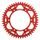 Hliníková řetězová rozeta SUPERSPROX RAL-1512:49-RED červená 49 zubů, 520