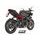 Výfukový systém SC PROJECT pro TRIUMPH - STREET TRIPLE 675 (2013 - 2016) - R - RX - conical Muffler, matt black Steel, with Carbon fiber end cap