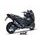 Výfukový systém SC PROJECT pro YAMAHA - TMAX 530 (2017 - 2019) - SX - DX - SX Sport Edition - Full Exhaust System 2-1, stainless Steel, matt black painted, with SC1-R Muffler, Carbon fiber