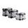 SW MOTECH Adventure set TRAX ADV Silver. BMW R 1300 GS (23-).