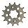 Řetězová sada EK - stříbrný řetěz 428 DEH, netěsněný, kolečko SUPERSPROX, rozeta SUPERSPROX pro YAMAHA TW 125 Trailway 1999-2002