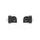 SW MOTECH Mounting kit for EVO footrest Black. CFMoto 800MT-X (24-).