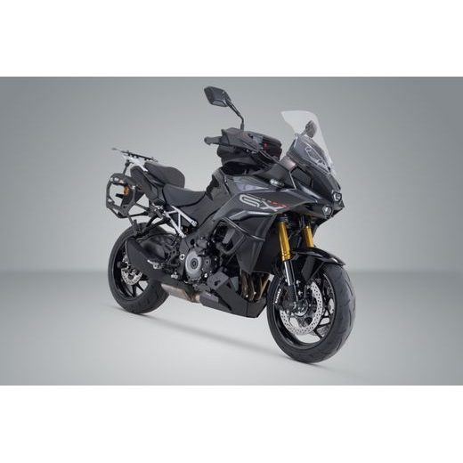 SW MOTECH ADVENTURE SET DUSC WITH TOP CASE XL BLACK. SUZUKI GSX-S1000GX (23-).