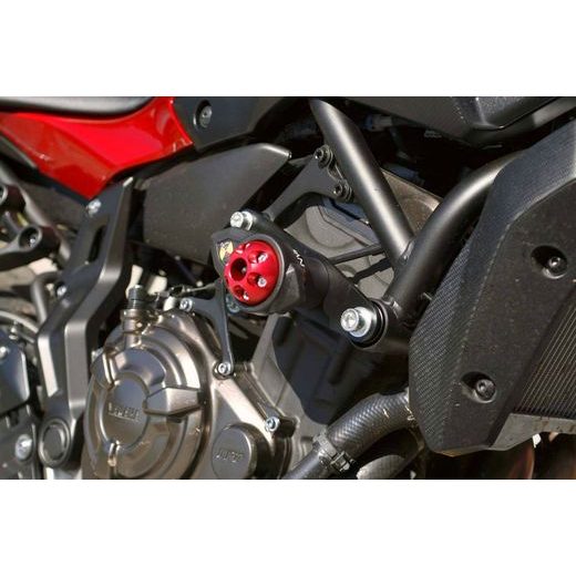 PROTEKTORY NA RÁM ARROW- YAMAHA MT-07 / XSR / TRACER - DVOUBODOVÁ SADA ´14-X