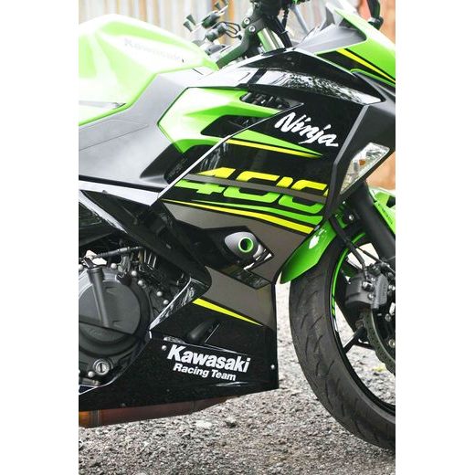 PROTEKTORY NA RÁM SLIDER - KAWASAKI NINJA 400 ´18-X