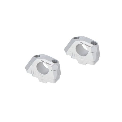 SW MOTECH VARIABILNÍ ZVÝŠENÍ ŘÍDÍTEK O PRŮMĚRU 32MM, H 32, STŘÍBRNÉ