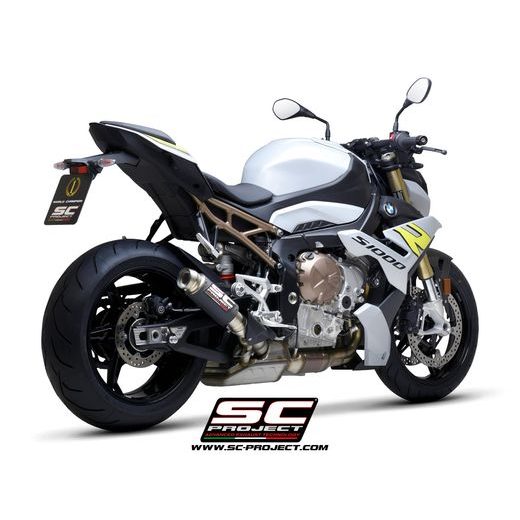 VÝFUKOVÝ SYSTÉM SC PROJECT PRO BMW - S 1000 R (2021-2022) - GP70-R MUFFLER, TITANIUM, WITH TITANIUM END CAP