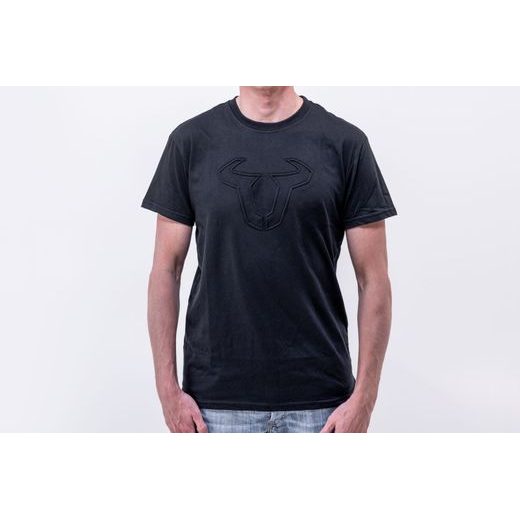 SW MOTECH MEN?S T-SHIRT - BLACK EDITION STREET LINE. BLACK. MEN?S. SIZE L.