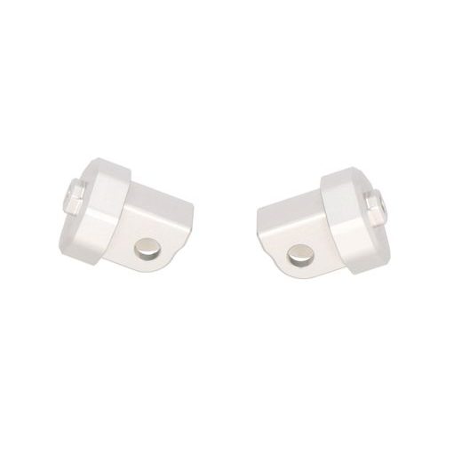 SW MOTECH MOUNTING KIT FOR ION FOOTREST SILVER. CFMOTO 800MT-X (24-).