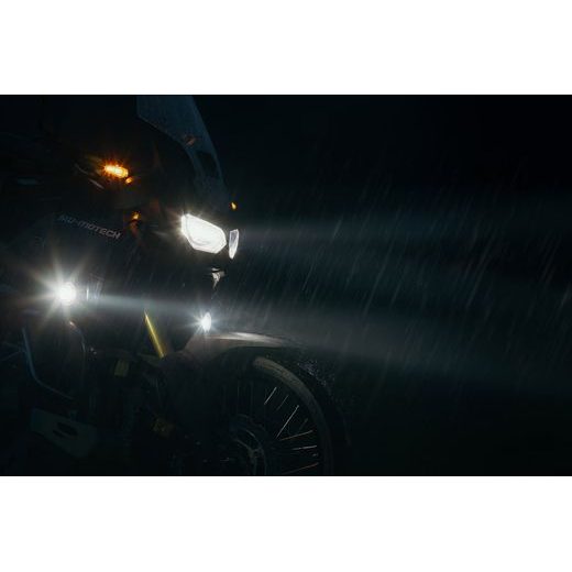 SW MOTECH LED SVĚTLA MLHOVKY-HOMOLOGOVANÉ VČETNĚ VYPÍNAČE A KABELÁŽE