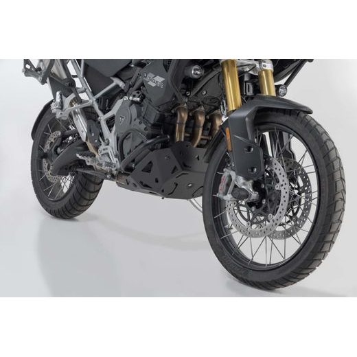 SW MOTECH ENGINE GUARD BLACK. TRIUMPH TIGER 1200 MODELLE (22-).