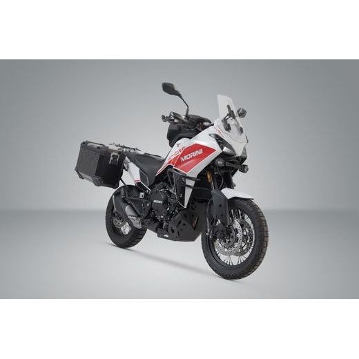 SW MOTECH TRAX ADV SADA KUFRŮ ČERNÉ 45/45 L. MOTO MORINI X-CAPE 650 (21-).