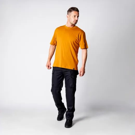 TRIČKO IXS BRAND 1.0 473-510-6050 OKROVĚ HNĚDÁ 2XL