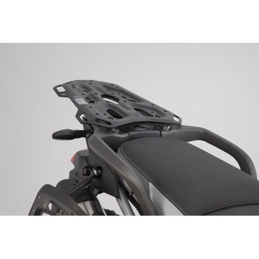 SW MOTECH ADVENTURE SET DUSC WITH TOP CASE XL BLACK. TIGER 1200 RALLY PRO/GT/GT PRO..
