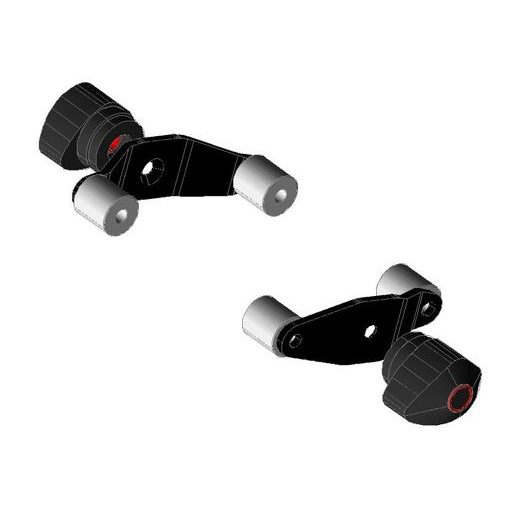 PROTEKTORY NA RÁM DRAGON - KAWASAKI Z 1000 H2 ´20-X