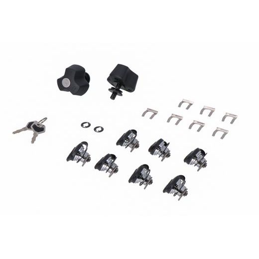 SW MOTECH SADA ZÁMKŮ(7KS) KUFRŮ TRAX, VČETNĚ ZÁMKŮ NOSIČŮ PRO 2KS