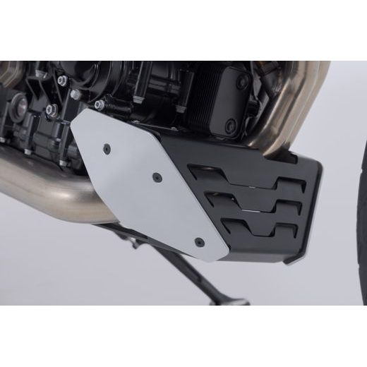 SW MOTECH PŘEDNÍ SPOILER BLACK/SILVER. HUSQVARNA SVARTPILEN 801 (24-).