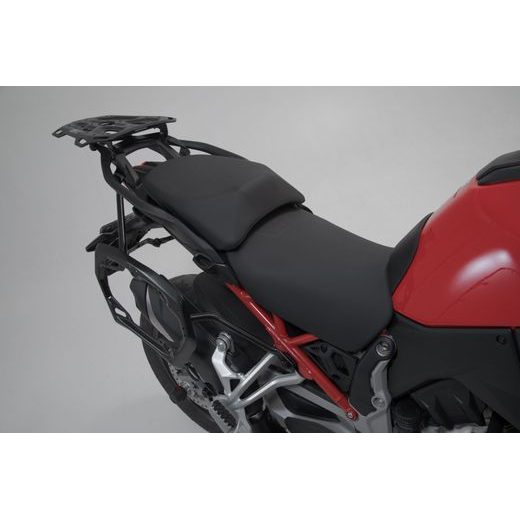 SW MOTECH ADVENTURE SET DUSC WITH TOP CASE L US MODEL BLACK. DUCATI MULTISTRADA V4 (20-).
