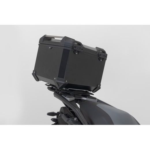 SW MOTECH ADVENTURE SET TRAX ADV BLACK. BMW R 1300 GS (23-). BMW TOP CASE HOLDER.