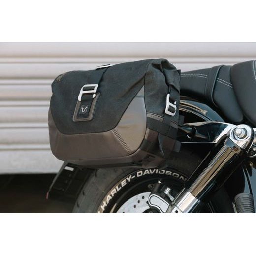 SW MOTECH LG SADA TAŠEK VČ. NOSIČŮ PRO HARLEY DYNA FAT BOB (08-)