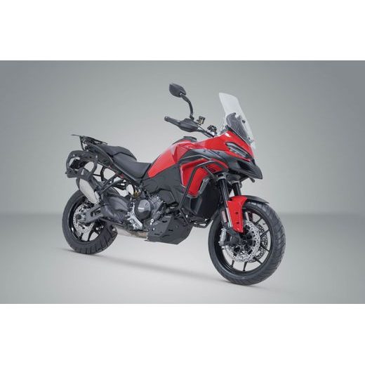 SW MOTECH PRO SIDE CARRIER BLACK. DUCATI MULTISTRADA V2 / V2 S (24-).