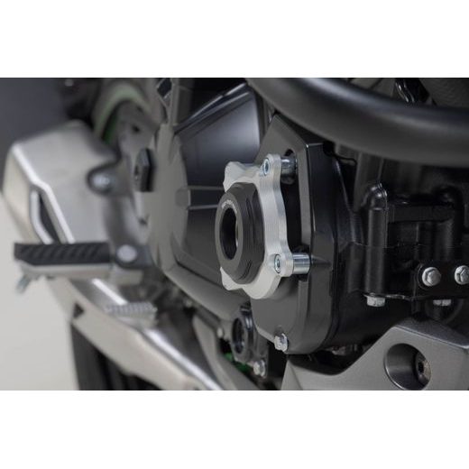 SW MOTECH PROTEKTOR MOTORU ČERNÁ/STŘÍBRNÁ BLACK/SILVER. KAWASAKI Z900 MODELS (16-).